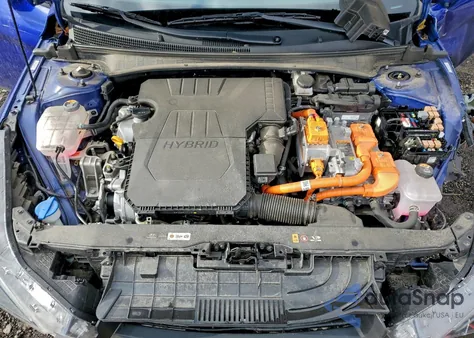 2023 Hyundai Elantra Blue from USA, damaged, VIN KMHLM4AJ3PU055217